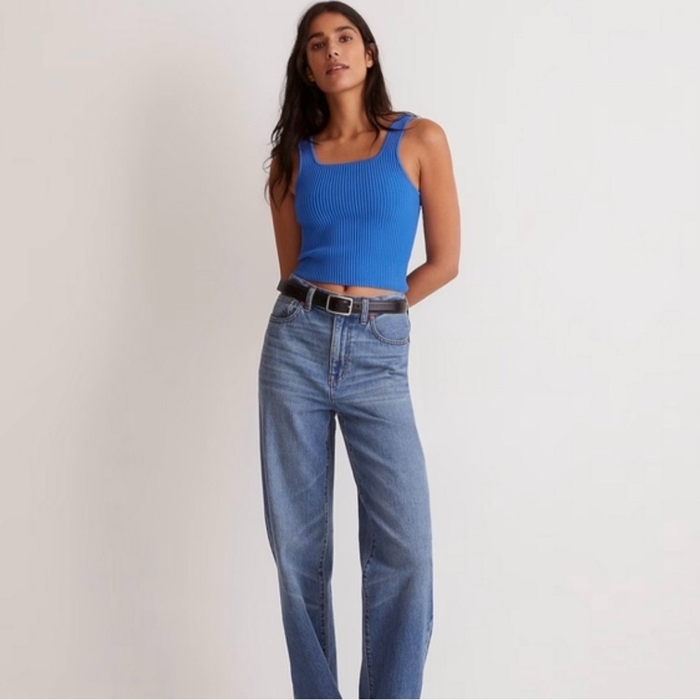Madewell NWT Ottoman Knit Sweater Tank – Size Large